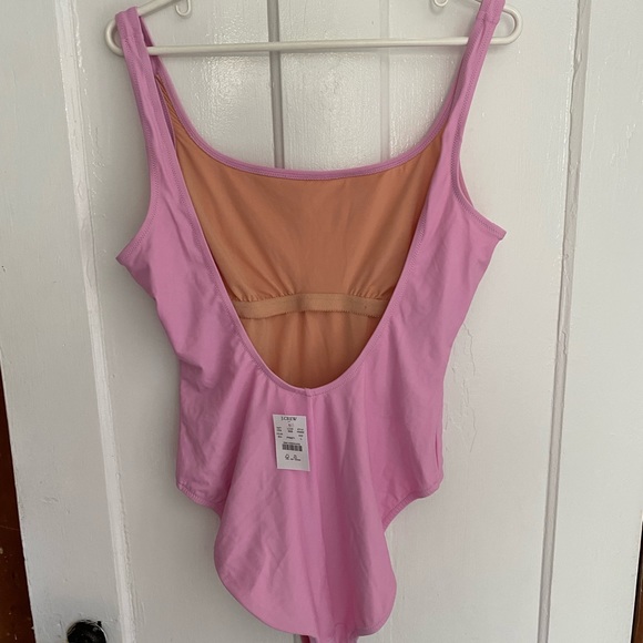 Barbie Pink J Crew 1pc Swimsuit - Picture 2 of 2